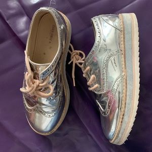 Zara girl loafer sneakers